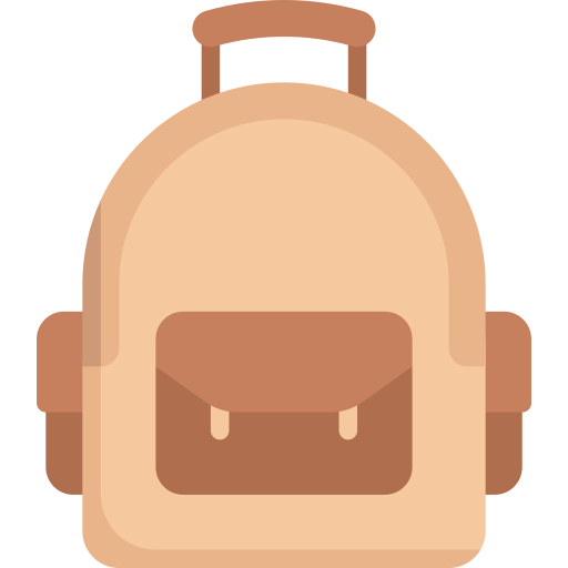 mochila icono gratis