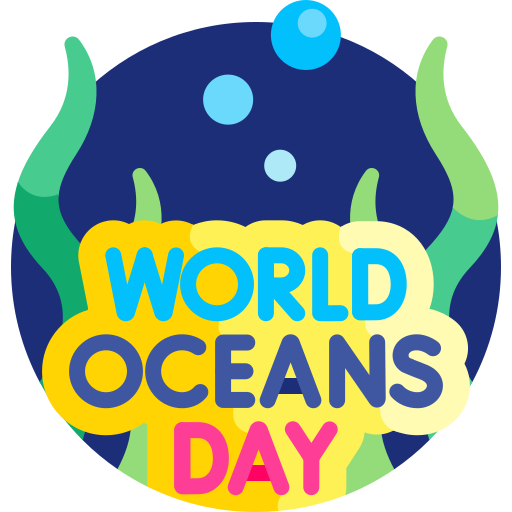 World oceans day free icon World oceans day free icon
