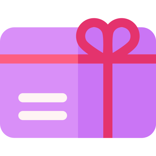 tarjeta de regalo icono gratis