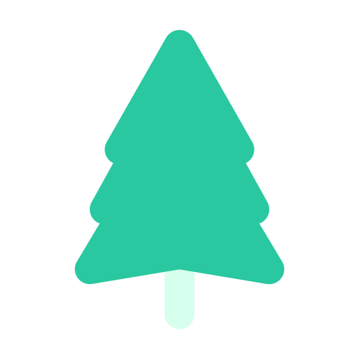 árbol de navidad icono gratis