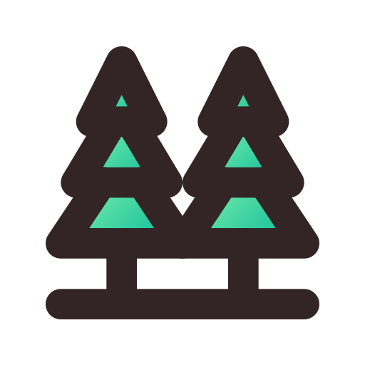 árbol de navidad icono gratis