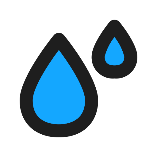 gotas de agua icono gratis