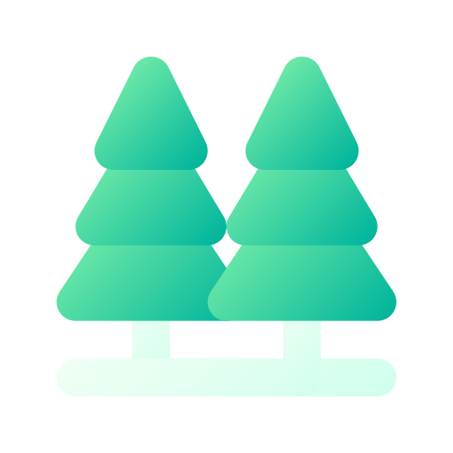 árbol de navidad icono gratis