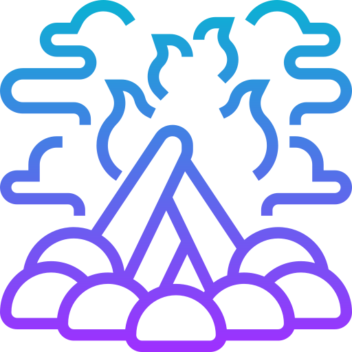 Campfire free icon