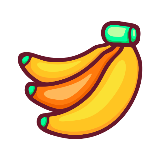 banana gratis sticker