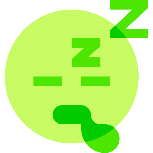 dormido icono gratis