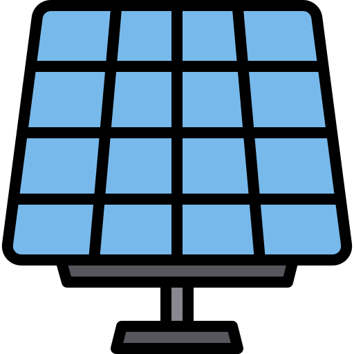 Solar cell xnimrodx Lineal Color icon