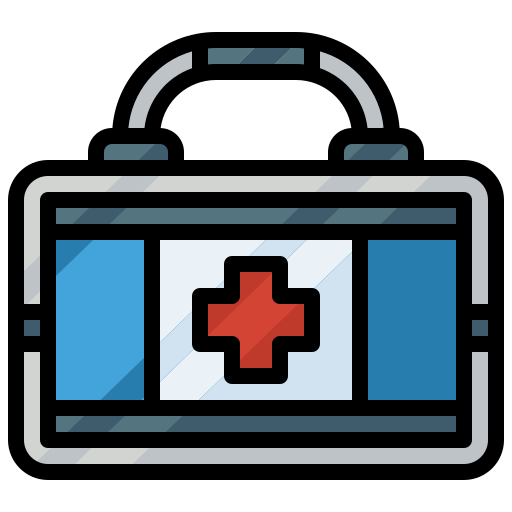 First aid box Surang Lineal Color icon