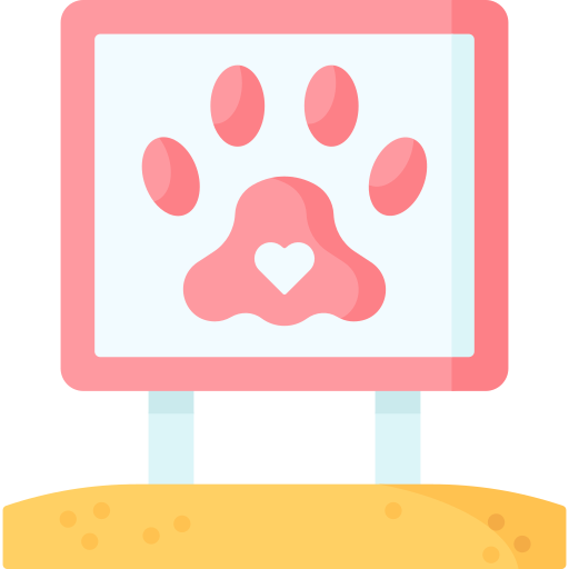 mascota amigable icono gratis