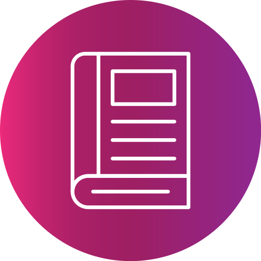 Book Generic Flat Gradient icon