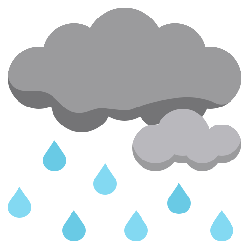 Raining - Free weather icons