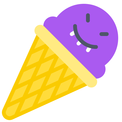 cucurucho de helado icono gratis