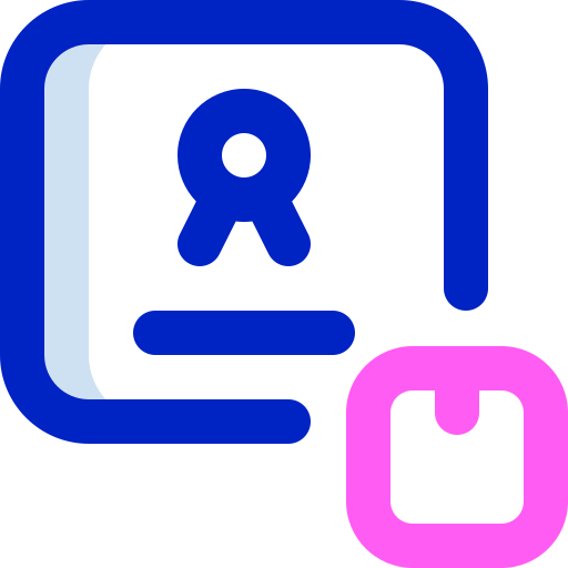 certificado icono gratis