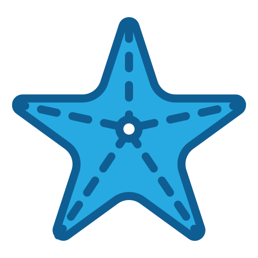 estrella de mar icono gratis