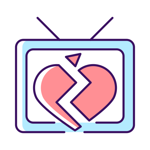Broken heart free icon Broken heart free icon