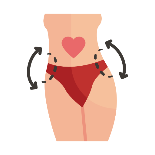 vientre icono gratis