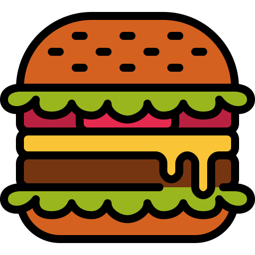 Hamburgers - Free food and restaurant icons