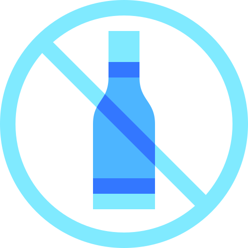 sem álcool grátis ícone sem álcool grátis ícone