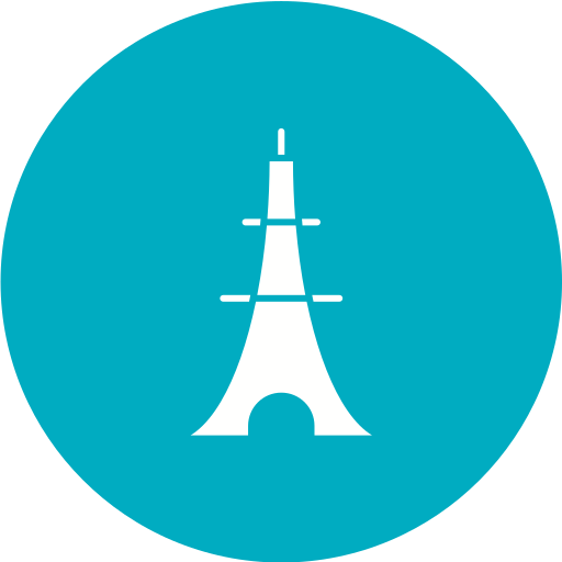 torre eiffel icono gratis