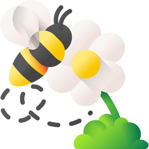 abeja icono gratis