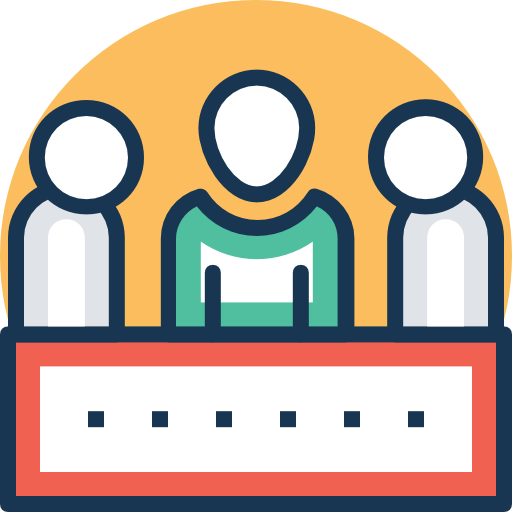 reunión icono gratis