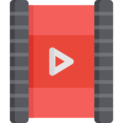 bande de film Icône gratuit