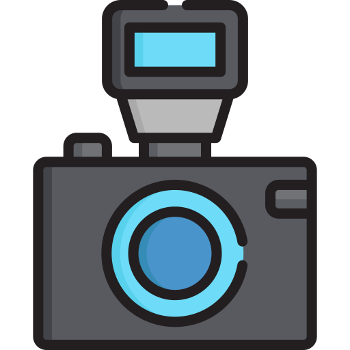 Photo camera - free icon