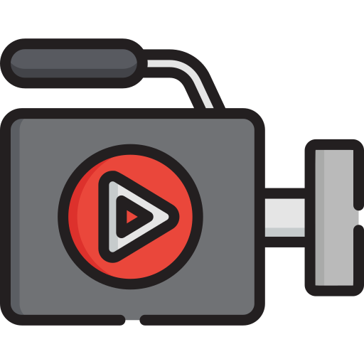 camara de video icono gratis