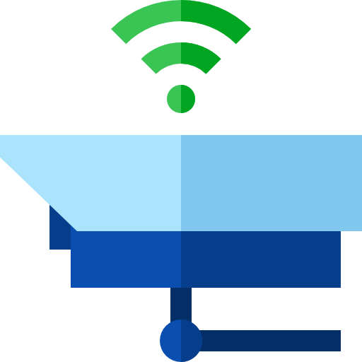 circuito cerrado de televisión icono gratis