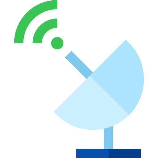 antena parabólica icono gratis