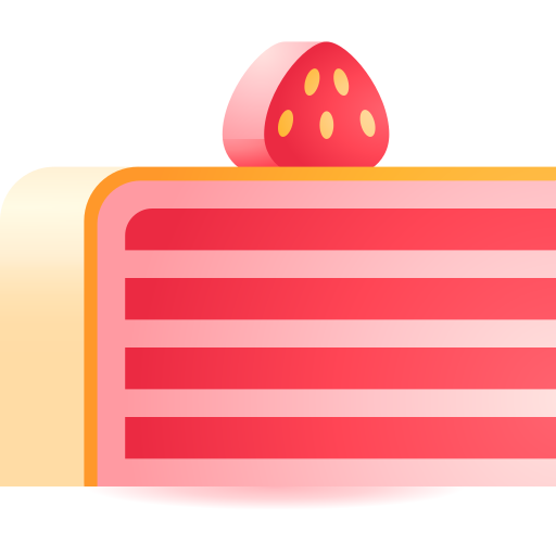 pastel de fresa icono gratis