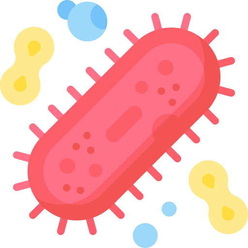 Bacteria free icon Bacteria free icon