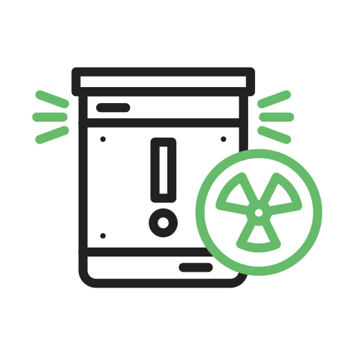 Dangerous goods Generic Outline Color icon