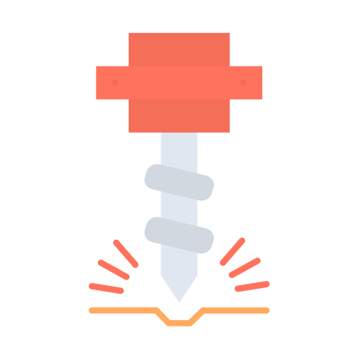 Drilling machine free icon