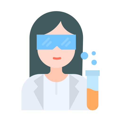 científico icono gratis