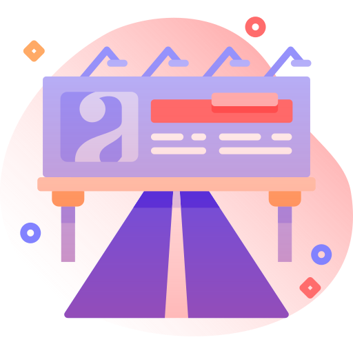 panneau d'affichage Icône gratuit