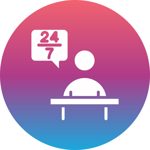 service client Icône gratuit