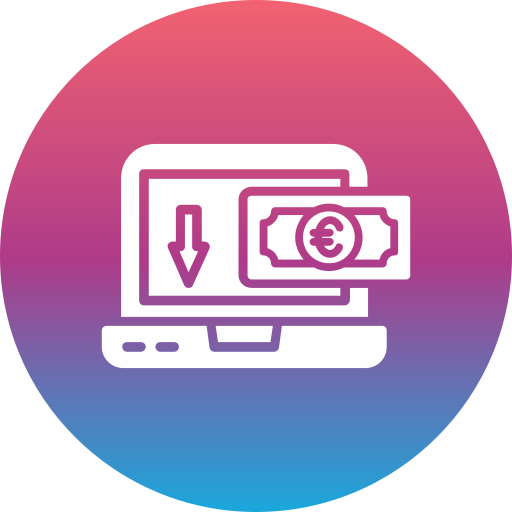 flujo de efectivo icono gratis