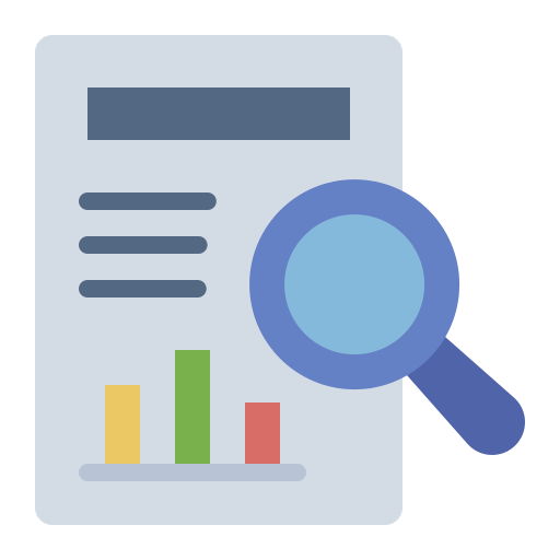Analysis free icon
