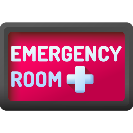 sala de emergencias icono gratis