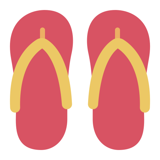 Flip flop Generic Flat icon