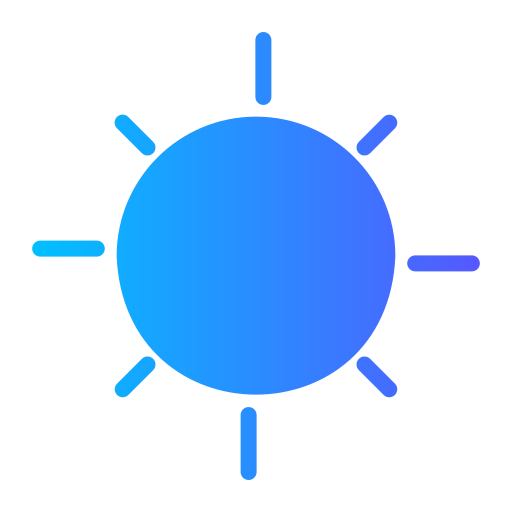 sol grátis ícone
