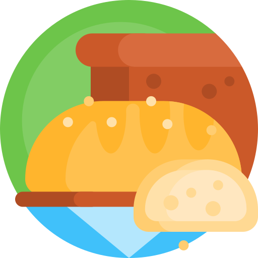 pan de molde icono gratis