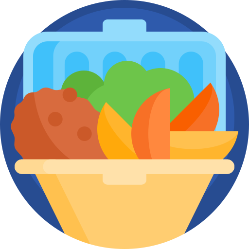 Food Detailed Flat Circular Flat Icon