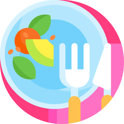 assiette Icône gratuit assiette Icône gratuit