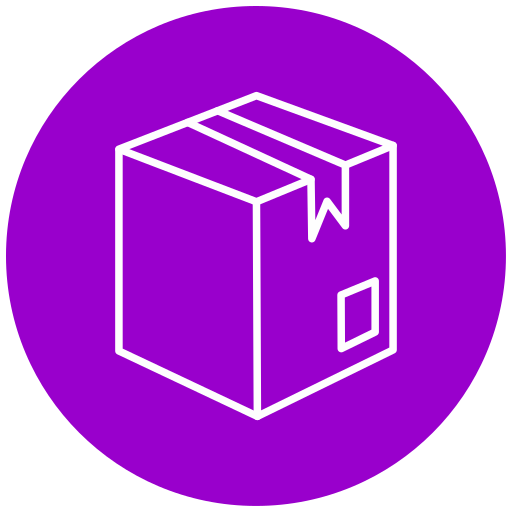 caja del paquete icono gratis