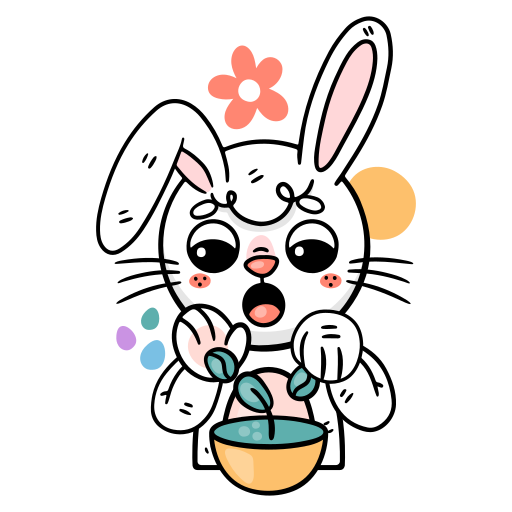 lapin gratuit sticker lapin gratuit sticker
