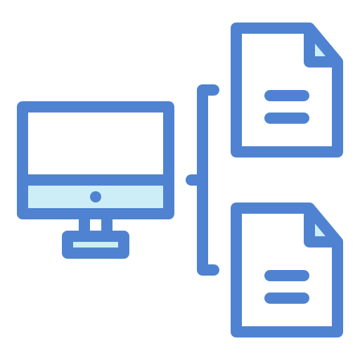 transferencia de datos icono gratis