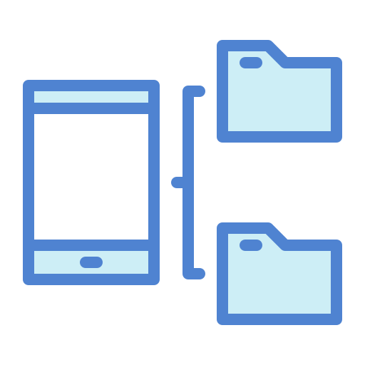 transferencia de datos icono gratis