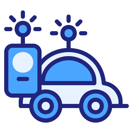 coche de juguete icono gratis